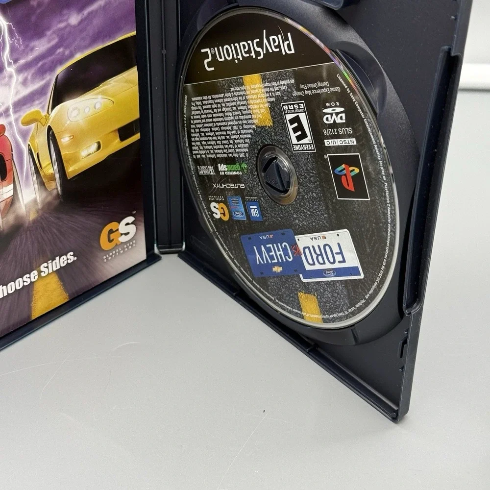 PS2 Racing 2 Game Lot Ford Vs.‎ Chevy & IHRA Drag Racing 2 Tested Working